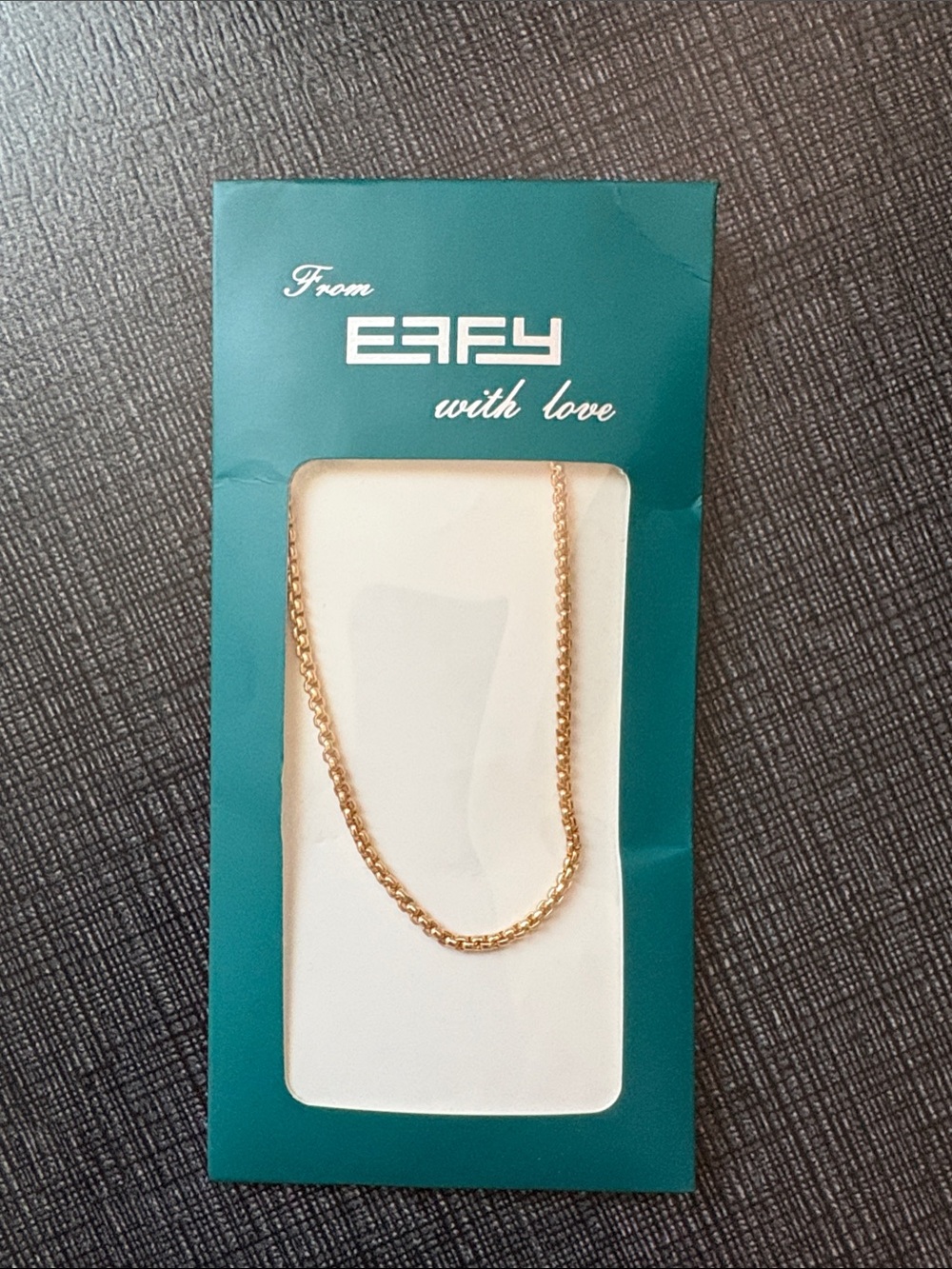 Effy Link Necklace in Shiny Gold